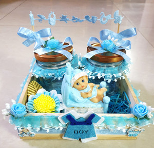 Baby basket discount decoration ideas