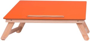speedytech study table ,laptop table multi utility table mate for laptop,study kids office meal adjustable folding personal dinner office reading study desk (orange) solid wood activity table(finish color - orange)