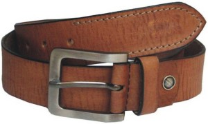 NUKAICHAU Men Casual Brown Genuine Leather Belt