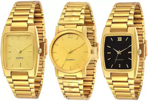Diamodis Analog Watch For Men Buy Diamodis Analog Watch For Men ORIGINAL IMPERIAL CLUB COMBO OLD IS GOLD SET OF 3 ANALOG GOLD COLOR FOR MEN Analog Watch