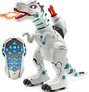 White remote outlet control dinosaur