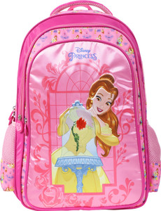 Flipkart Disney Princess Amazing Belle 16 inch School Backpack Bag For Kids Girls Boys Age 6 to 8 Years Waterproof Backpack Backpack