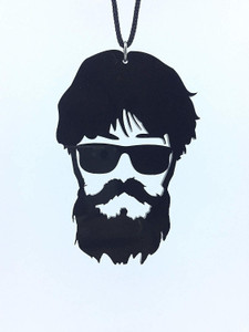 Glasses with on sale mustache hanging