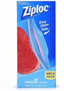 Ziploc Big Bag Double Zipper, X-Large, 4-Count Pack India