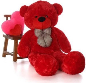 Little Laughs 4 Feet Long (Standing) Cute Soft Teddy Bear For Gift & Bithday Partys Other  - 115 cm