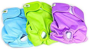 PET MAGASIN Reusable Dog Diapers Extra Small Pack of 3 Washable
