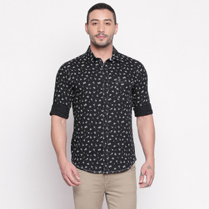 MUFTI Men Floral Print Casual Black Shirt Buy MUFTI Men Floral Print Casual Black Shirt Online at Best Prices in India Flipkart