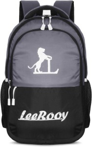 LeeRooy MN BG16 black 17.5inch B type 24 ltr Bag for mordern colledge boys and girls 38 L Laptop Backpack