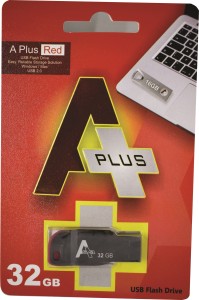 MMC A+PD-LT-32GB 32 GB Pen Drive(Black, Red)