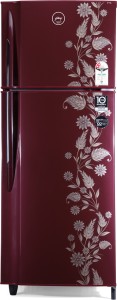 Godrej 255 L Frost Free Double Door 2 Star (2020) Refrigerator(Scarlet Dremin, RF EON 255B 25 HI SC DR)