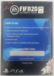 FIFA 20 Ultimate Team (Voucher Code) For PS4 Price in India - Buy 20 Ultimate Team (Voucher Code) For PS4 online at Flipkart.com