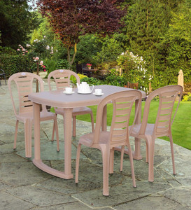 Flipkart plastic dining sale table