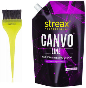 Streax canvo line cheap hair straightening cream price