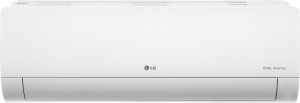 LG 1.5 Ton 4 Star Split Dual Inverter AC  - White(LS-Q18YNYA, Copper Condenser)