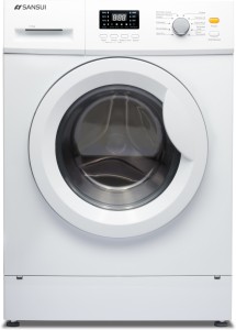 Sansui 6.5 kg Fully Automatic Front Load with In-built Heater White(SIFL65BW)
