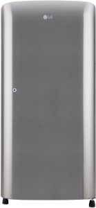 LG 190 L Direct Cool Single Door 3 Star (2020) Refrigerator(Shiny Steel, GL-B201RPZD)