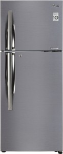 LG 260 L Frost Free Double Door 2 Star (2020) Convertible Refrigerator(Shiny Steel, GL-S292RPZY)