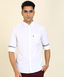H and m discount white shirt mens