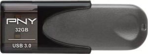 PNY P-12960-Turbo-Att4-in 32 Gb USB 3.0 32 GB Pen Drive(Black)