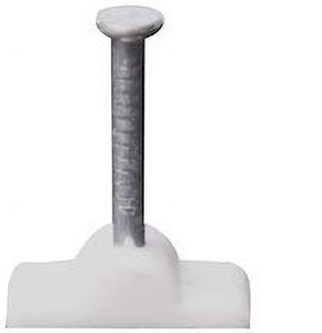 Care N Touch Flat Batten Gitti Clips Plastic Hook Loop Cable Tie