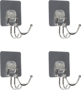 Buy ELITEHOME Self Adhesive Wall Hooks Heavy Duty Hooks for Hanging Magic  Stickers Hook (Pack of 10) Online at Best Prices in India - JioMart.