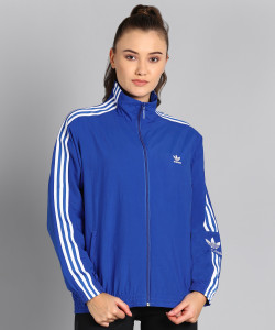 Womens blue adidas jacket outlet