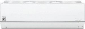 LG 1.5 Ton 5 Star Split Dual Inverter AC with Wi-fi Connect  - White(LS-Q18SWZA, Copper Condenser)