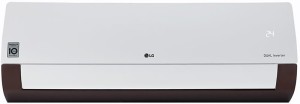 LG 1.5 Ton 5 Star Split Dual Inverter AC with Wi-fi Connect  - White, Brown(LS-Q18NWZA_MPS, Copper Condenser)