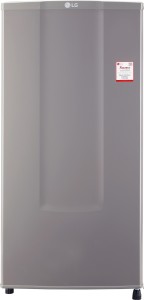 LG 185 L Direct Cool Single Door 1 Star (2020) Refrigerator with Base Drawer(Dim Grey, GL-B181RDGB)