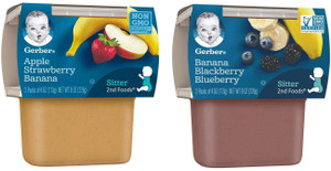 Gerber apple strawberry store banana