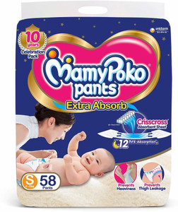 MamyPoko PANTS Extra Absorb Small 58 pieces S Buy 58