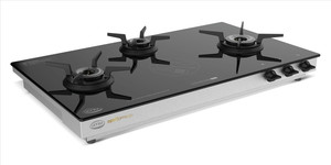 ULTRA OPTIFLAME 3G 3 BURNER GAS STOVE Stainless Steel Automatic
