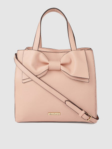 Dressberry pink solid shoulder bag cheap