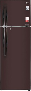 LG 360 L Frost Free Double Door 2 Star (2020) Convertible Refrigerator(Russet Sheen, GL-T402JRS2)