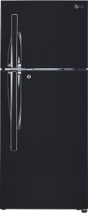 LG 308 L Frost Free Double Door 3 Star (2020) Convertible Refrigerator(Ebony Sheen, GL-T322RES3)