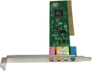 Quantum QHM8000 PCI 4 Channel Sound Card PCI Internal Sound Card(5.1 Audio Channel)