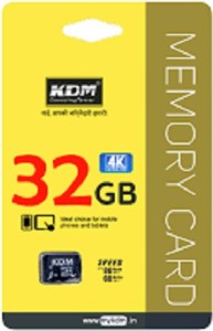 KDM MICRO 32 GB SD Card Class 10 80 MB/s  Memory Card