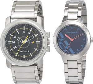 Fastrack Combo Watches 3039SM02 6150SM03 Analog Watch For Men Women Buy Fastrack Combo Watches 3039SM02 6150SM03 Analog Watch For Men
