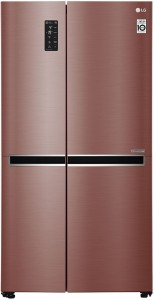 LG 687 L Direct Cool Side by Side (2020) Refrigerator(Amber Steel, GC-B247SVZV)