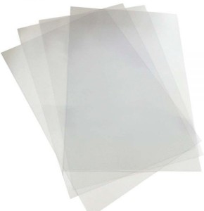 GBT OHP Clear Transparent Sheet 125 mic , A4 ( Pack of 2 )  Unruled A4 125 gsm Transparent Paper - Transparent Paper