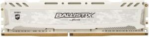 Crucial Ballistix Sport DDR4 16 GB (Single Channel) PC SDRAM (BLS16G4D30AESC)(White, Gold)