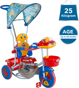 MeeMee 2 in 1 Baby Tricycle Rocker with Canopy BT 860 A Tricycle