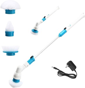 Electric Cleaning Brush, Battery Powered Scrubber & 3 Brush Heads, 3 in 1  Magic Power Scrubber for Kitchen Bathroom Tub Shower Tile Carpet Bidet  Sofas 