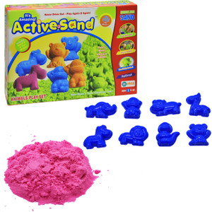 Ekta active sand animal play set