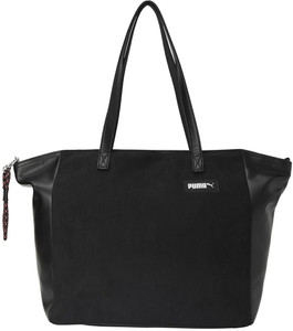 PUMA Black Shoulder Bag Prime Premium Large Shopper Black Price in India Flipkart