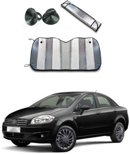 XZRTZ Rear Window Dashboard Sun Shade For Fiat Linea Price in