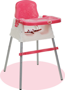 LuvLap 4 in 1 Convertible Baby High Chair with footrest Low Chair
