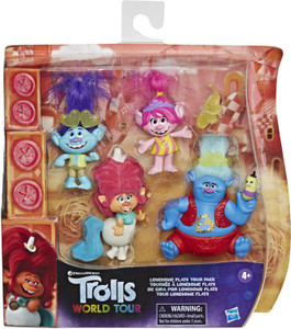 Trolls top doll set