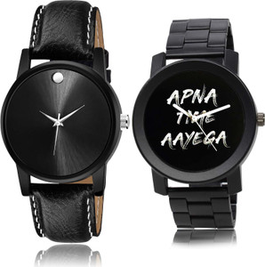 NIKOLA combo watch Analog Watch For Men Buy NIKOLA combo watch Analog Watch For Men Treading Rich Apna Time Aayega Chain Watch Watch B763 B415 Combo Of 2