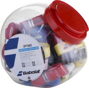 babolat uptake x30 tacky touch(multicolor, pack of 30)